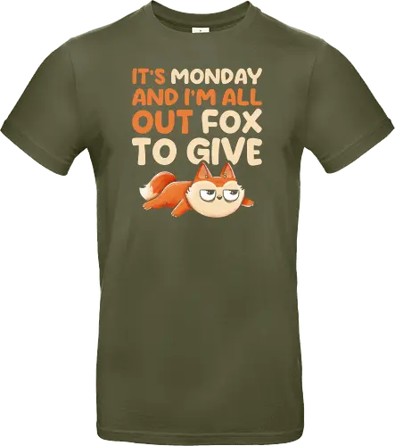 Its Monday And Im All Out Of Fox To Give