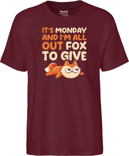 Its Monday And Im All Out Of Fox To Give