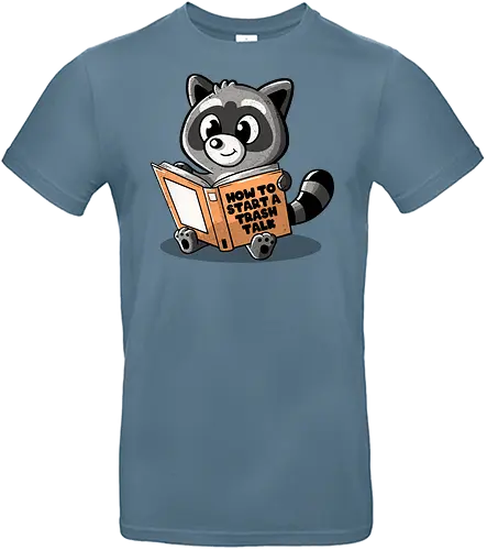 How To Start a Trash Talk - raccoon, trash panda, cute - Standard T-Shirt