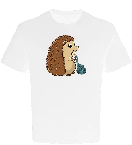 Strickender Igel