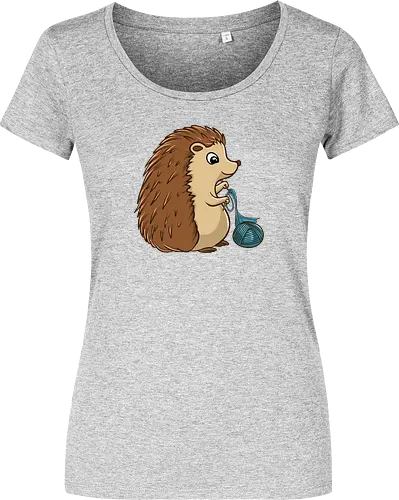 Strickender Igel