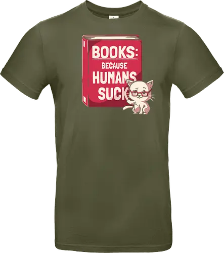 Books Because Humans Suck