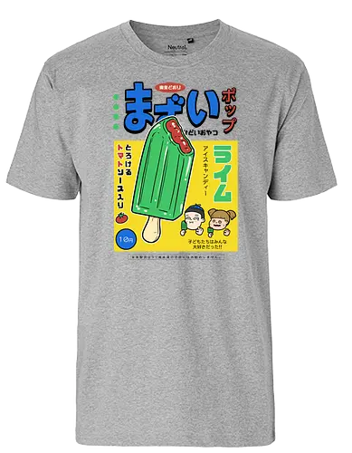 Awful Lime Pop - Popsicle, ice, eis - Fairtrade T-Shirt