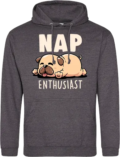 Nap Enthusiast - Funny Cute Lazy Pug Dog Gift
