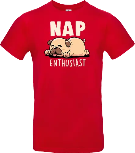 Nap Enthusiast - Funny Cute Lazy Pug Dog Gift