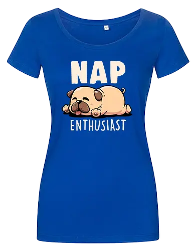 Nap Enthusiast - Funny Cute Lazy Pug Dog Gift