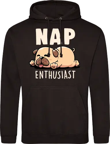Nap Enthusiast - Funny Cute Lazy Pug Dog Gift