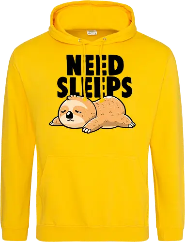 Need Sleeps - Funny Cute Lazy Sloth Gift