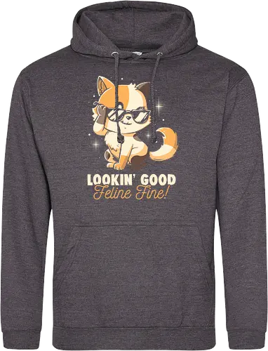 Feline Fine - Funny Cute Cat Sarcasm Gift