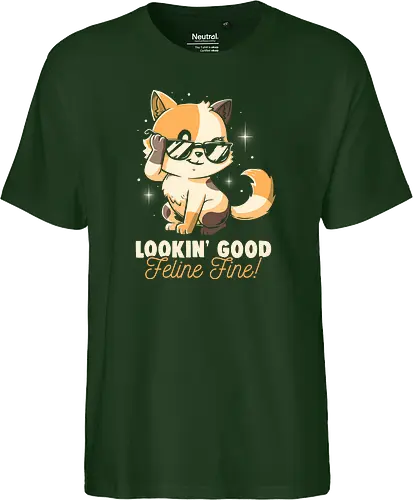 Feline Fine - Funny Cute Cat Sarcasm Gift