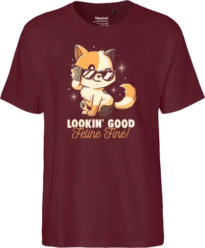 Feline Fine - Funny Cute Cat Sarcasm Gift