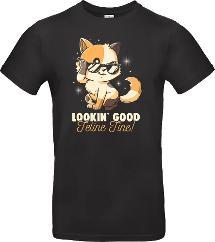 Feline Fine - Funny Cute Cat Sarcasm Gift
