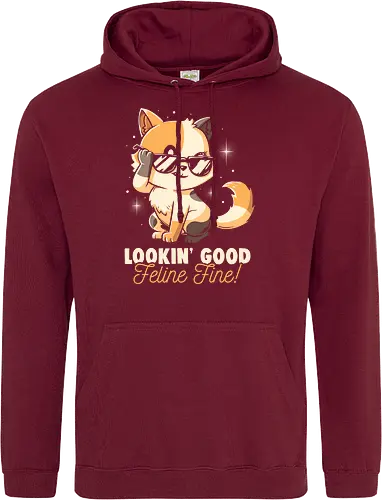 Feline Fine - Funny Cute Cat Sarcasm Gift