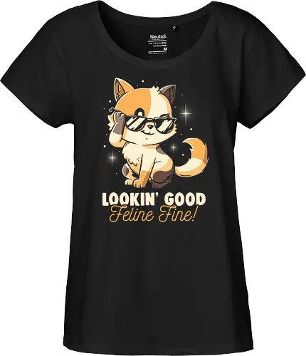 Feline Fine - Funny Cute Cat Sarcasm Gift