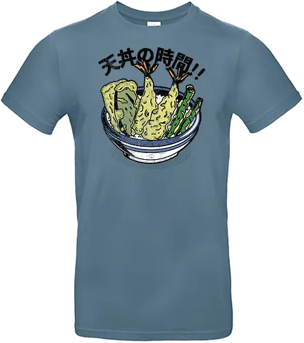 Tendon Time - Japanese food, japan, essen, kanji - Standard T-Shirt