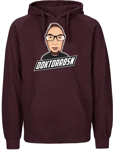 Doktorrbsn - Logo - Fairtrade Hoodie