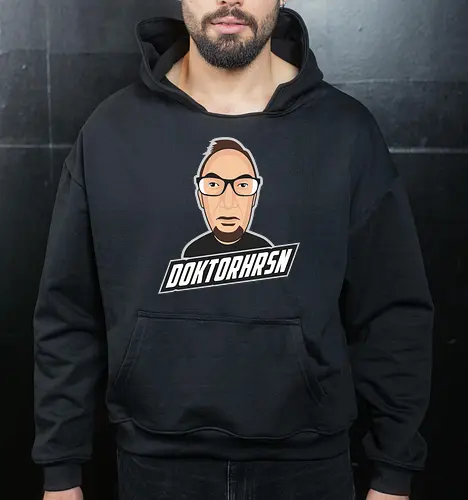 Doktorrbsn - Doktorhrsn - Cropped Hoodie