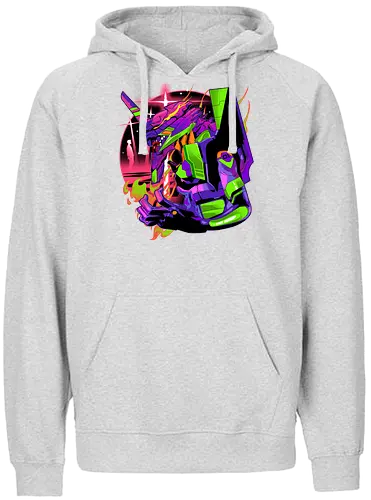 Eva Soul - EVA, eva01, NGE, evangelion, anime - Fairtrade Hoodie