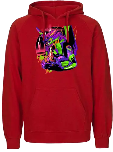 Eva Soul - EVA, eva01, NGE, evangelion, anime - Fairtrade Hoodie
