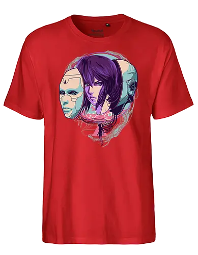 Ghost of Motoko - anime, manga, ghost in the shell, motoko - Fairtrade T-Shirt