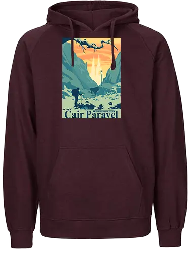 Cair paravel I - fantasy, book, Capital, Visit - Fairtrade Hoodie
