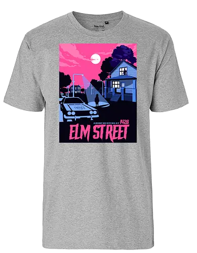 Welcome to Elm Street - horror, slasher, freddy, elm street - Fairtrade T-Shirt
