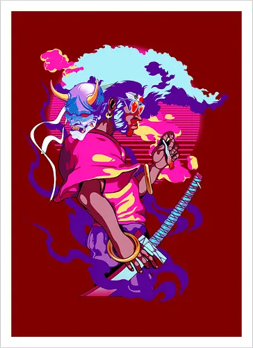 Neon Afro