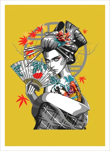 Irezume Geisha I