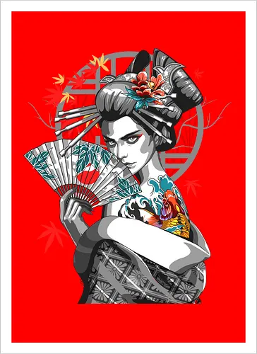 Irezume Geisha I