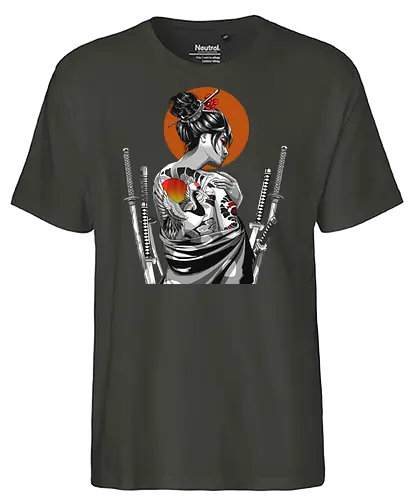 Irezumi Geisha III - irezumi, geisha, japan - Fairtrade T-Shirt