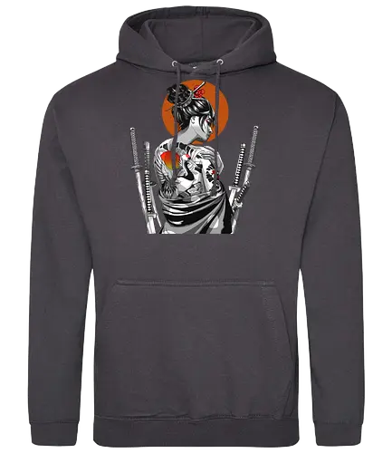 Irezumi Geisha III - irezumi, geisha, japan - Standard Hoodie