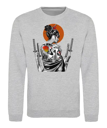 Irezumi Geisha III - irezumi, geisha, japan - Sweatshirt
