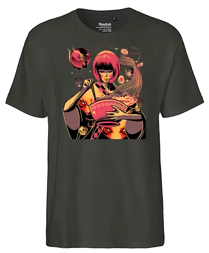 Ramen Geisha - ramen, japan, geisha, food - Fairtrade T-Shirt
