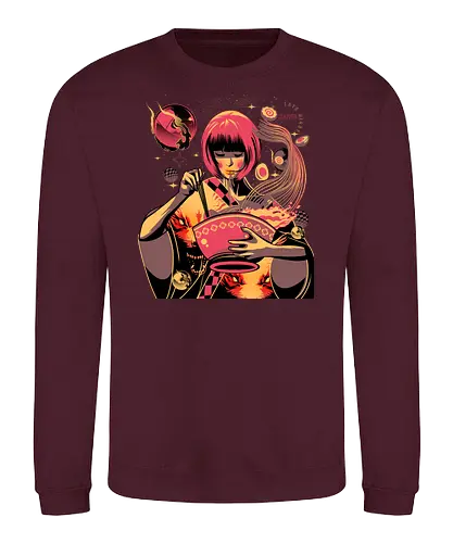 Ramen Geisha - ramen, japan, geisha, food - Sweatshirt