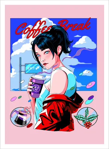 Coffee Break Girl