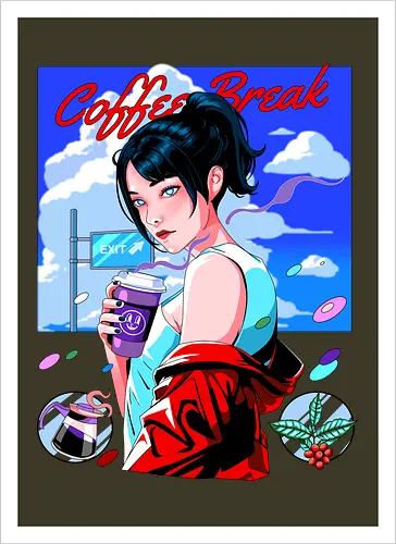 Coffee Break Girl