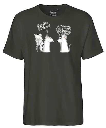 Was im Büro passiert, bleibt im Büro - büro, arbeit - Fairtrade T-Shirt