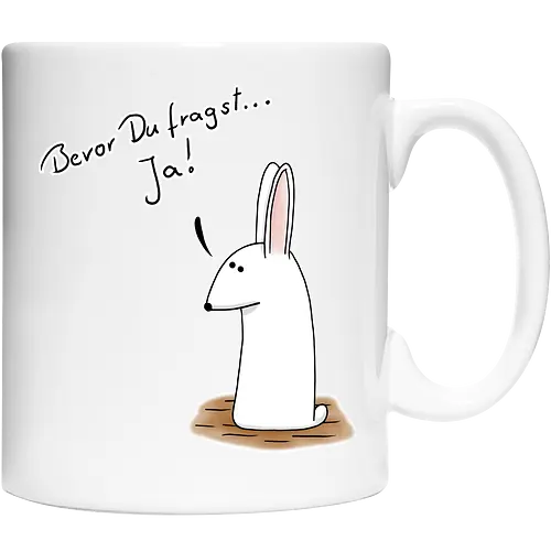 Bevor Du fragst... Ja!