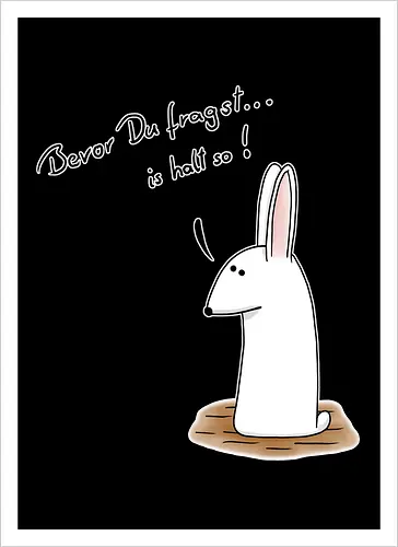 Bevor Du fragst... is halt so!