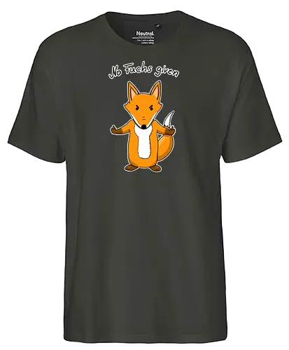 No Fuchs given - Fairtrade T-Shirt