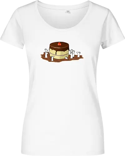 Kuchenliebe - kuchen - Damen T-Shirt