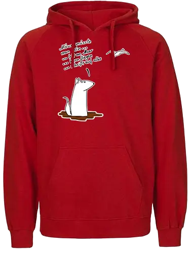 Möve müsste man sein - Fairtrade Hoodie