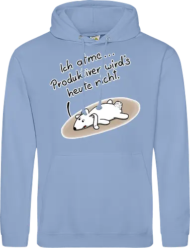 Produktiver wird´s heute nicht