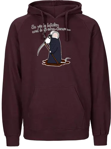 Sensenmaus - Fairtrade Hoodie