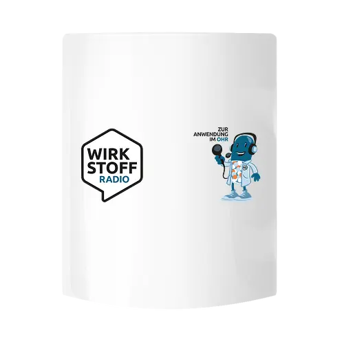 Wirkstoffradio - Zur Anwendung im Ohr Tasse