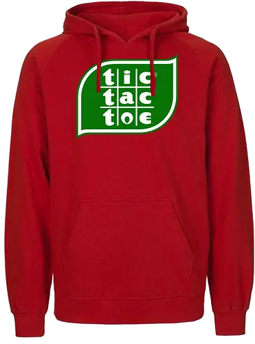 Tic Tac Toe - mashup, mints - Fairtrade Hoodie