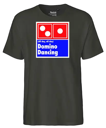 Domino Dancing Music Art - Fairtrade T-Shirt