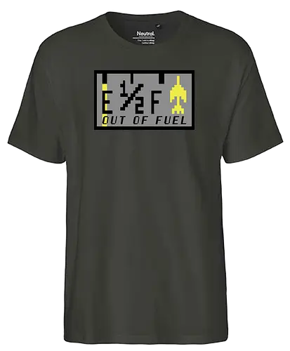 Out Of Fuel - Fairtrade T-Shirt