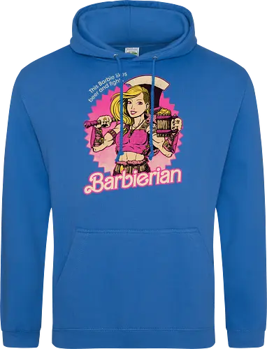 Barbarian Doll - Powerful RPG Doll - barbara, Barbarian, rpg - Standard Hoodie