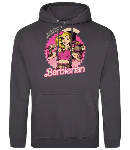 Barbarian Doll - Powerful RPG Doll - barbara, Barbarian, rpg - Standard Hoodie